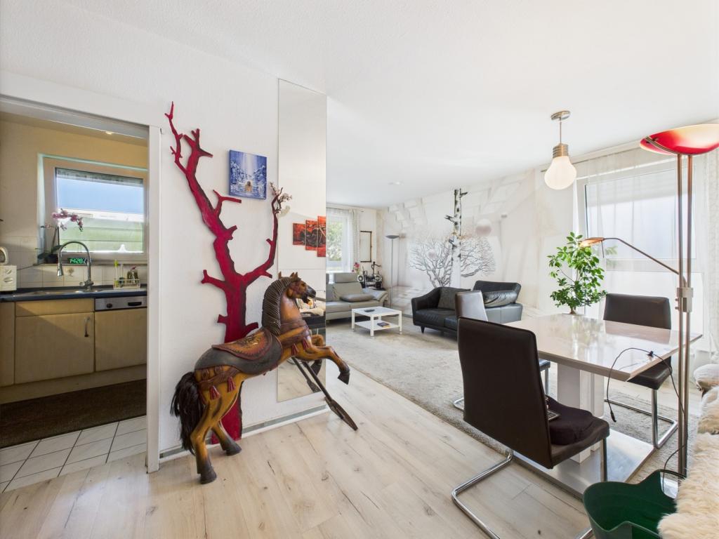 Offenes Wohn- und Esskonzept