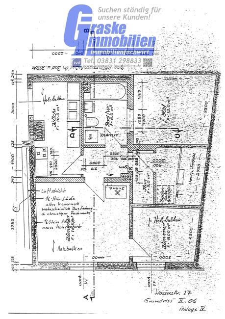 Eine modernisierte 2 Zimmerwohnung im DG eines sanierten kleinen Wohn-Geschäftshauses sucht einen neuen Mieter. - Photo 1