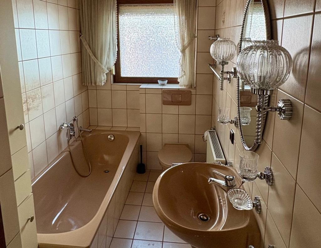 bear. Badezimmer