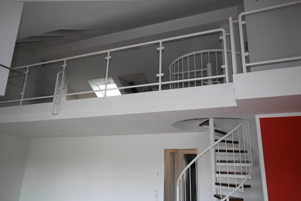 Blick auf die Galerie