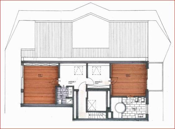 Grundriss obere Etage