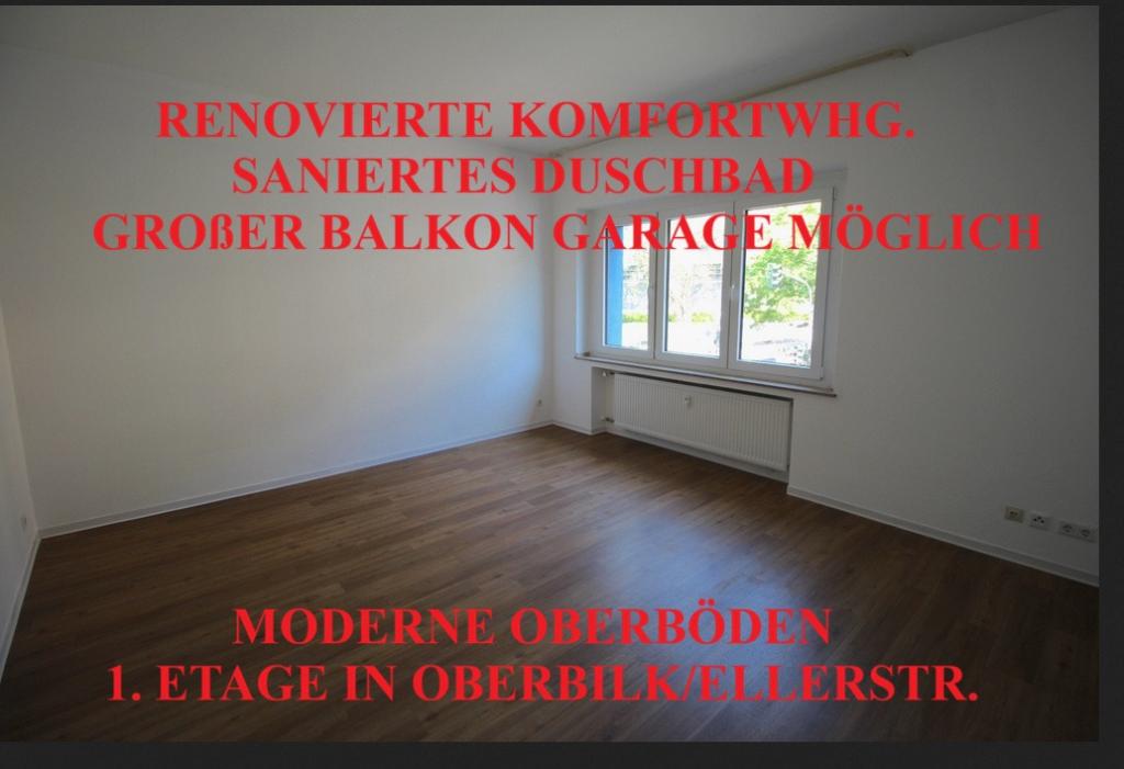 RENOVIERTE KOMFORTWHG. SANIERTES DUSCHBAD BALKON GARAGE MÖGL. 1.OG MODERNE BÖDEN OBERBILK/ELLERSTR. - Foto 5