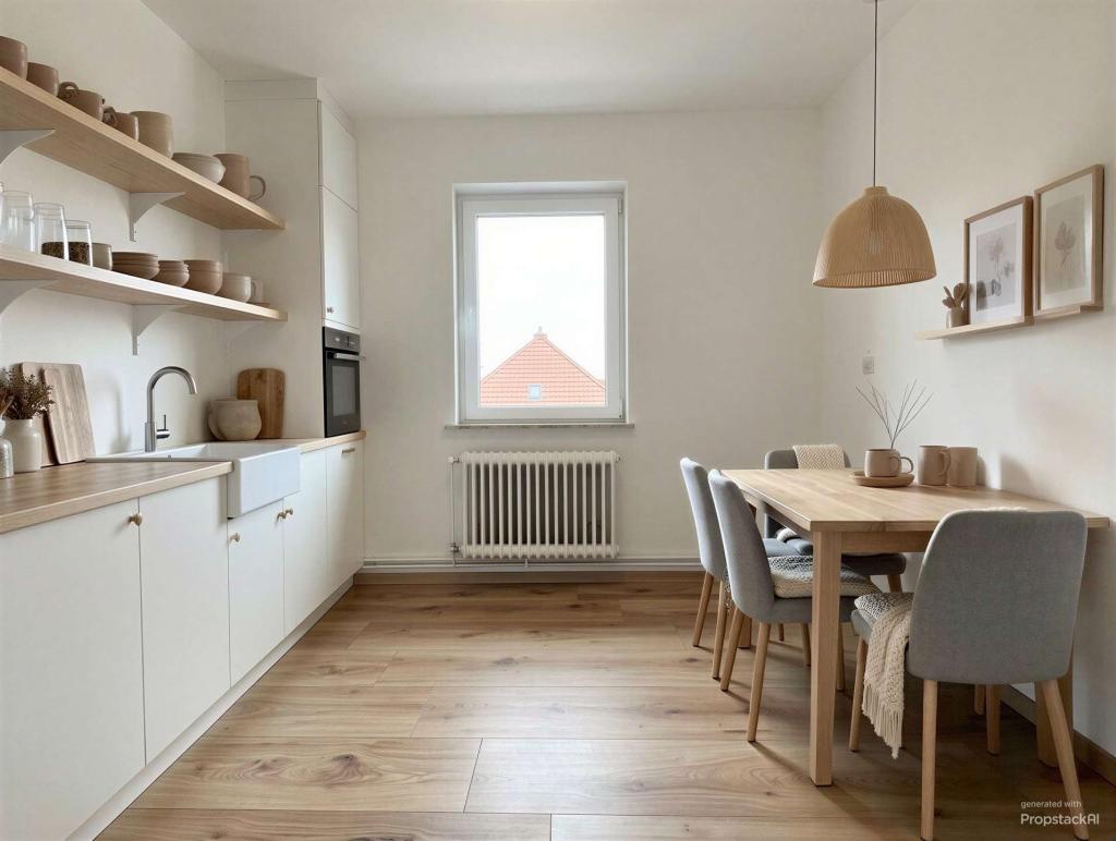 Einziehen ohne Aufwand: Frisch sanierte Wohnung mit Küche und durchdachtem Grundriss - Foto 2