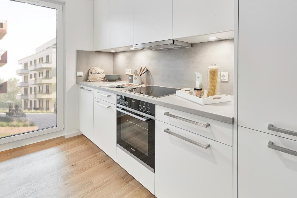 Beispiel offene Einbauküche