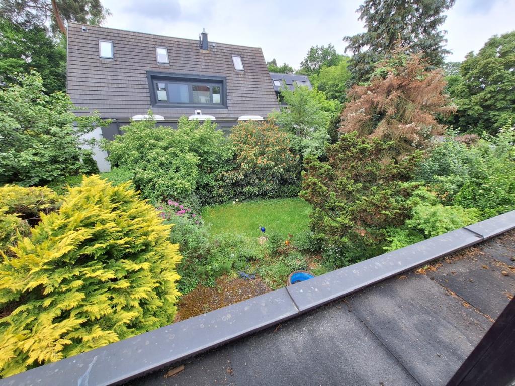 Ausblick in den Garten