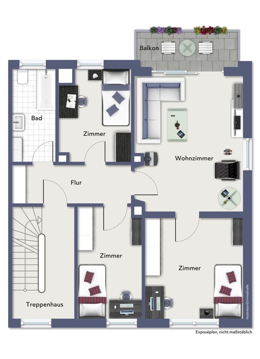Grundriss OG