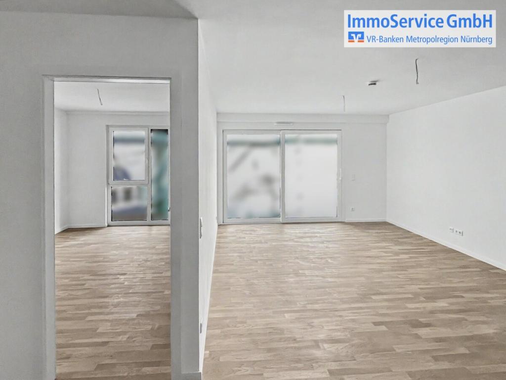 Erstbezug der modernen 2-Zi.-Wohnung mit Balkon, Einbauküche und Fußbodenheizung in Nürnberg-Nordost - Foto 1