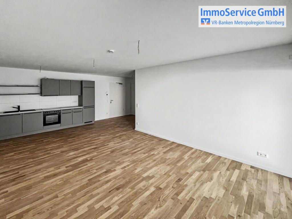 Erstbezug der modernen 2-Zi.-Wohnung mit Balkon, Einbauküche und Fußbodenheizung in Nürnberg-Nordost - Foto 3