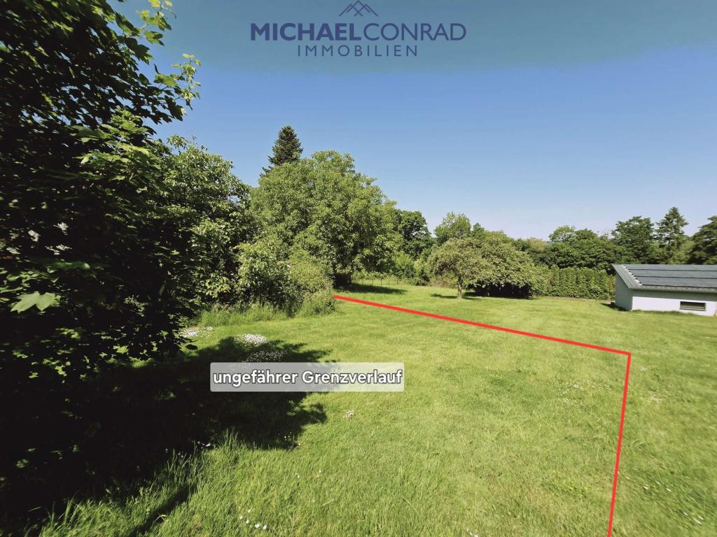 Ungefähre Grundstücks Grenze