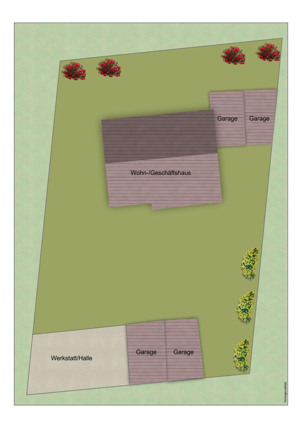 Grundstücksplan