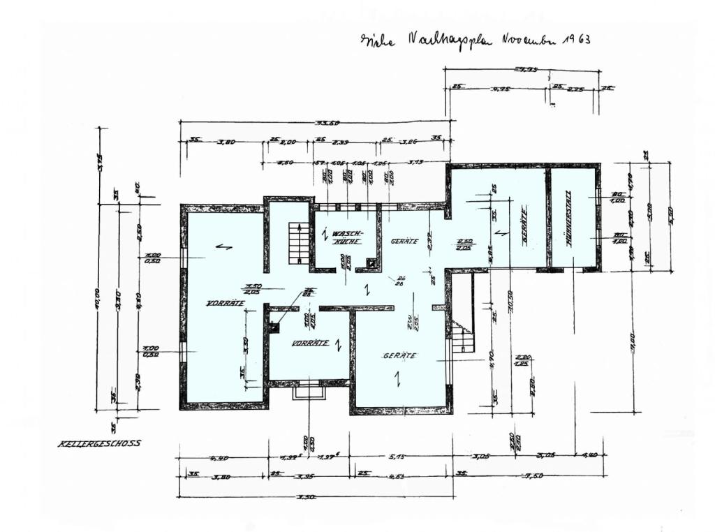 Grundriss Kellergeschoss