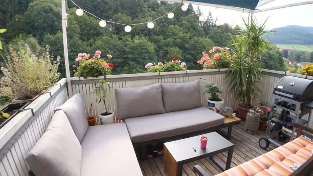 Balkon Süd-Ostseite