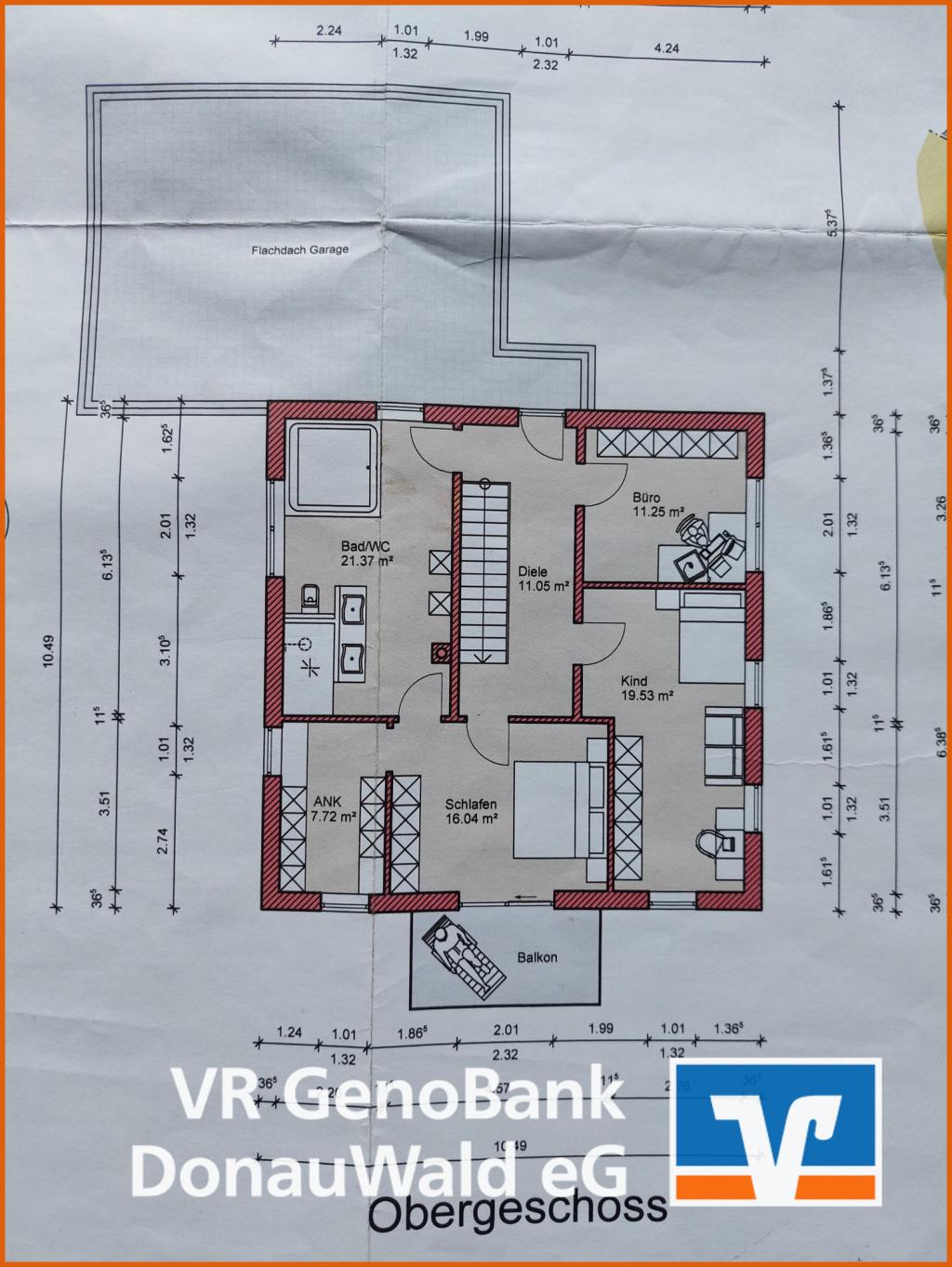 Grundriss Obergeschoss