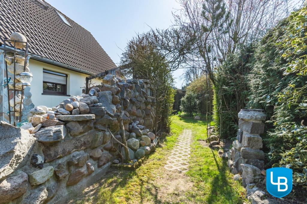 Weg vom Garten zum Carpot