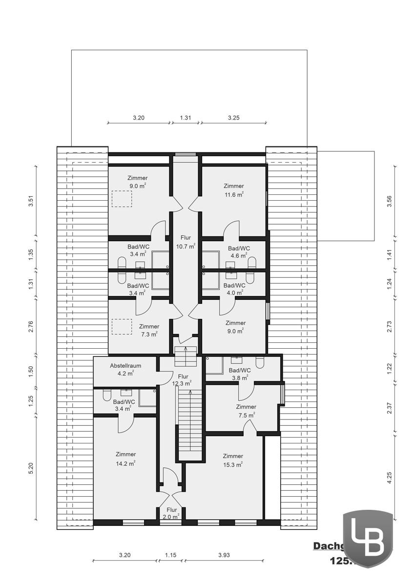 Gasthaus Dachgeschoss