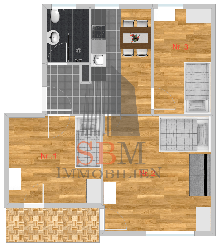 Großzügiges 19m²-Zimmer in entspannter 3er-WG in Pasing-Obermenzing – mit Balkon! - Foto 2