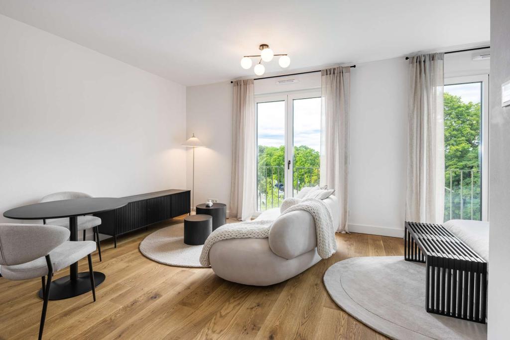 Luxuriös möbliertes Stadtapartment im repräsentativen Neubauensemble - Photo 1