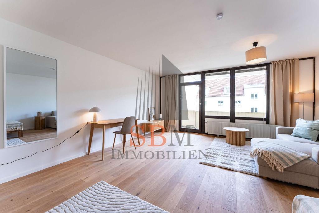 Gemütliches WG-Zimmer (11,5 m²) mit großem Gemeinschaftsbalkon – Sendling / Karwendelstraße - Photo 1