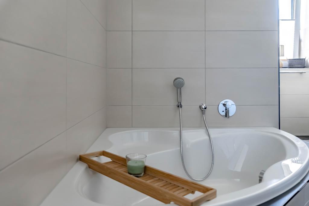 Die Badewanne im Elternbad