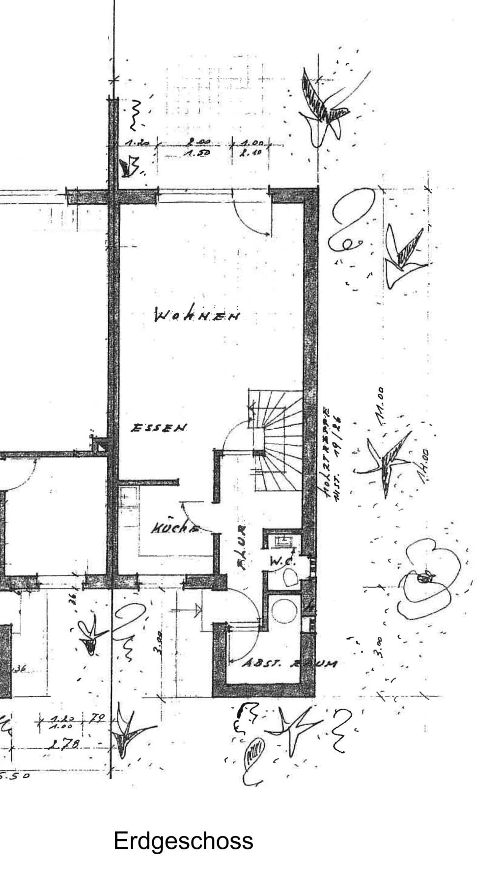 Zeichnung Erdgeschoss 