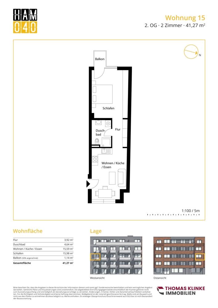 HAM040 Grundriss WE 15