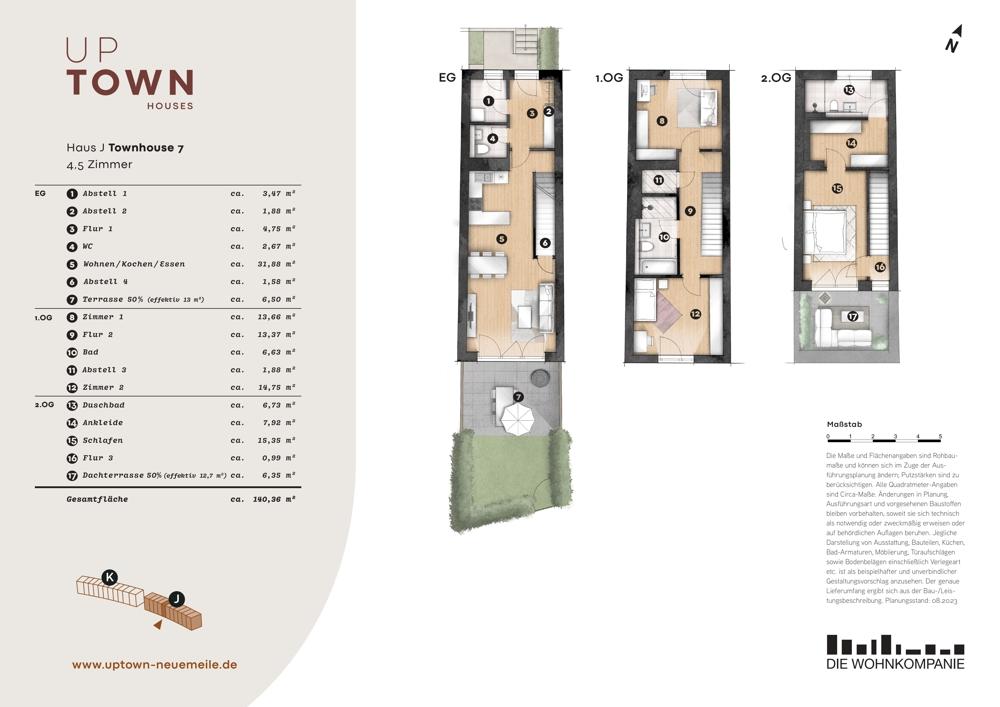 UP TOWN Houses - Grundriss J7