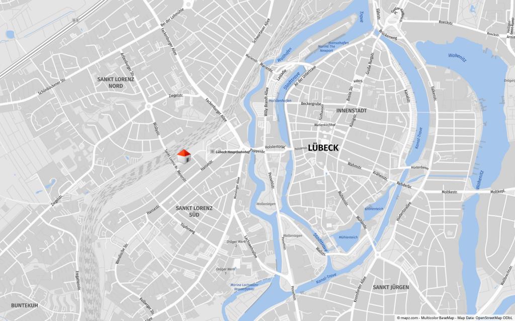 Geolyzer Lageplan