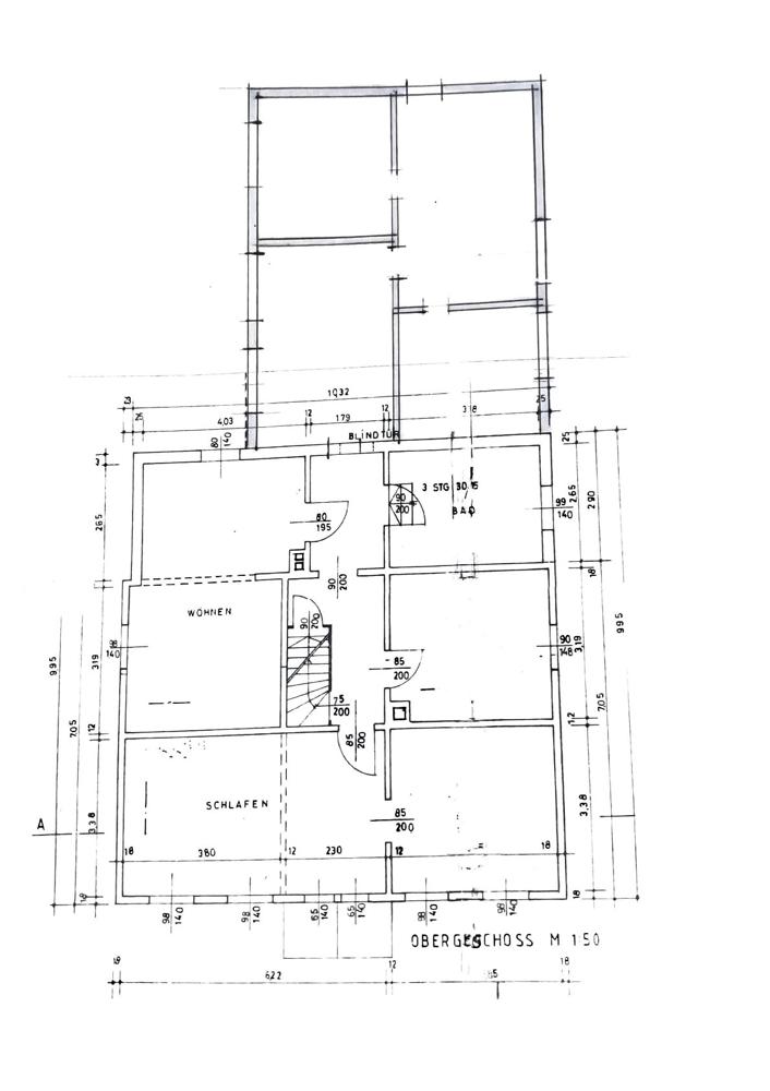 Grundriss Obergeschoss