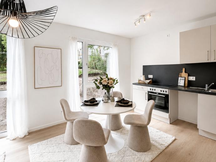Geförderte 1-Zimmer-Neubauwohnung mit ca. 49 m² – WBS erforderlich - Photo 4