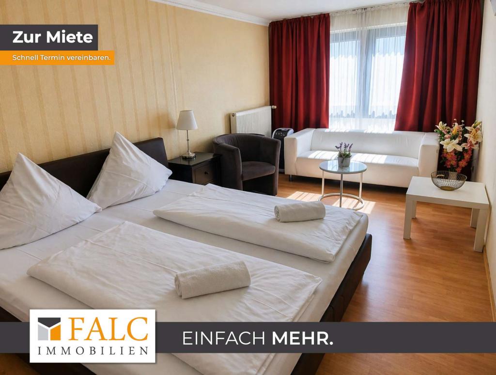 Bezugsfreie, voll möblierte Wohnung im Zentrum von Düsseldorf – All-Inclusive Miete - Foto 1