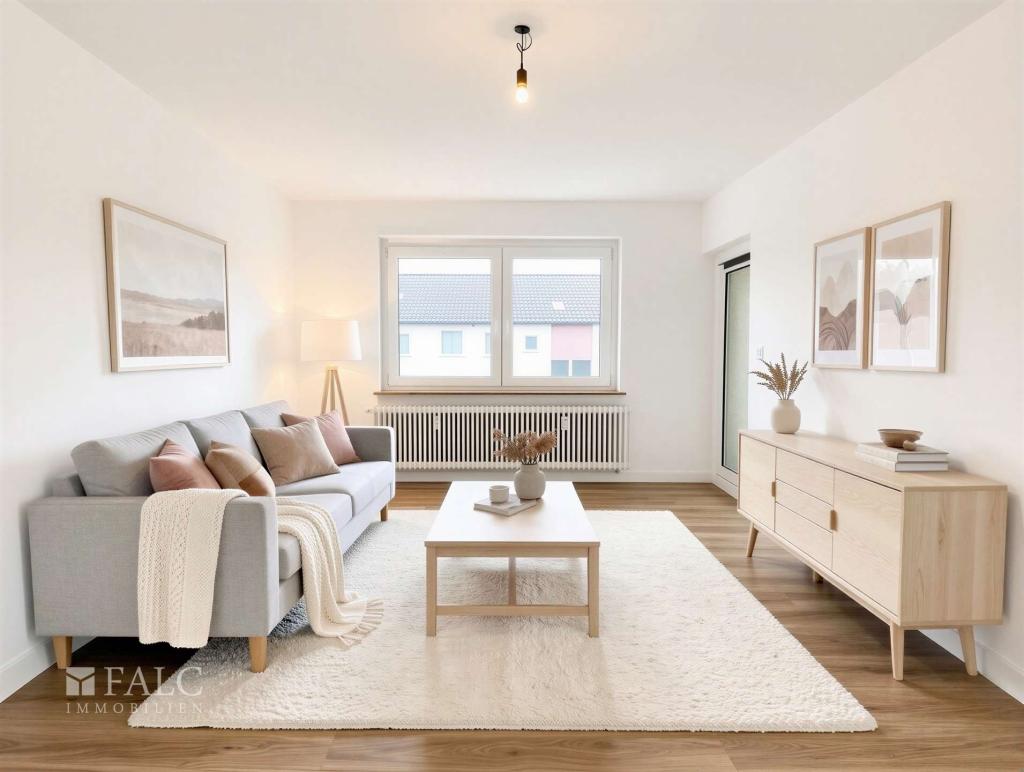Top renovierte 2-Zimmer-Wohnung mit Balkon in Düsseldorf-Unterrath – sofort bezugsfrei - Photo 1