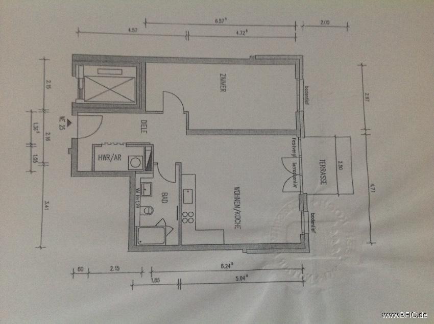 Grundriss WE 25