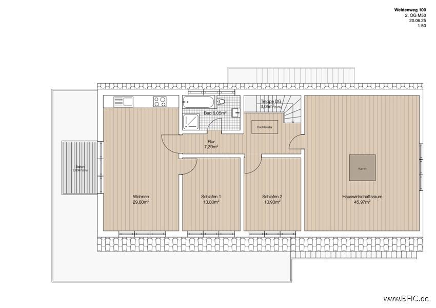 Grundriss 2. OG