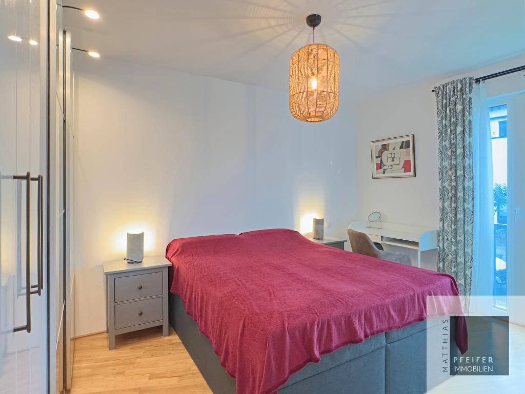 Möblierte Wohnung mit kompletter Ausstattung und Balkon - Foto 5