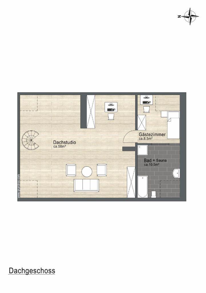 Grundriss Dachgeschoss