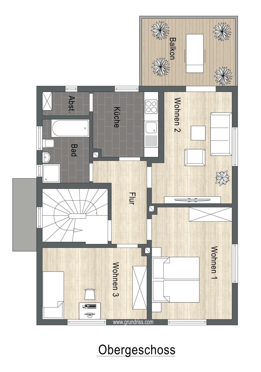 Grundriss OG