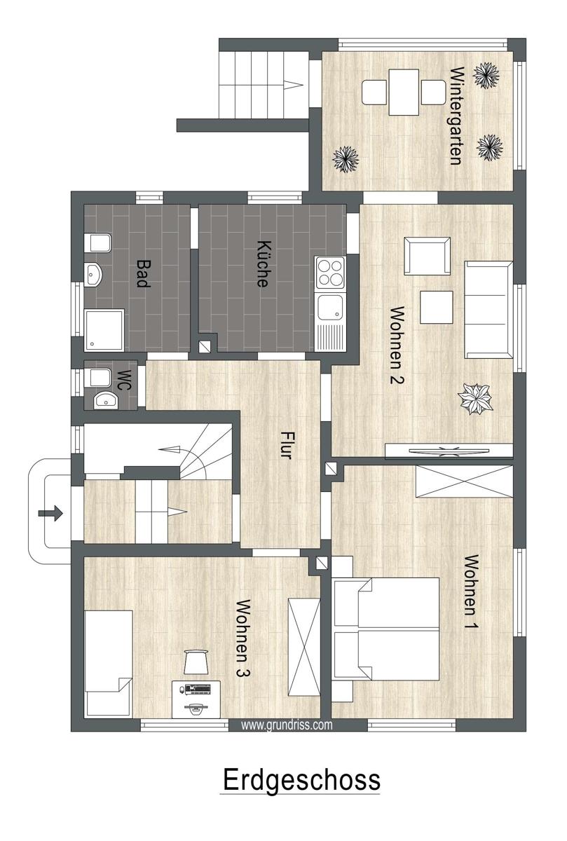 Grundriss EG