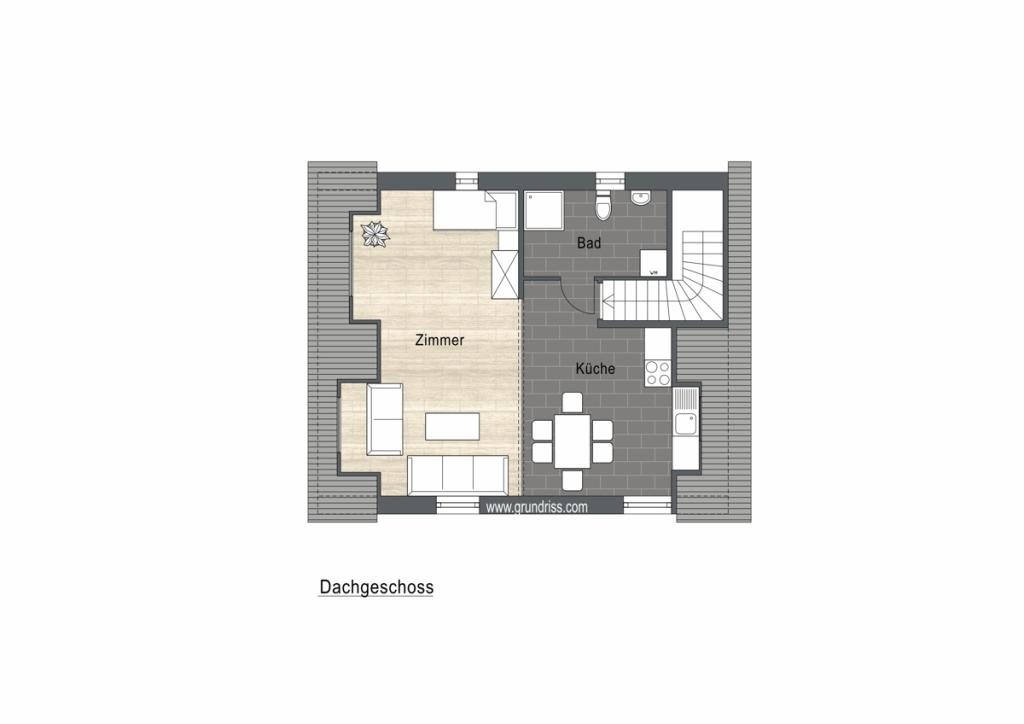 Seitengebäude DG