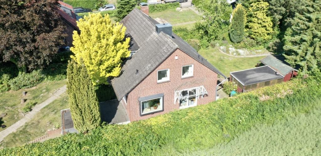 Ostseite des Hauses