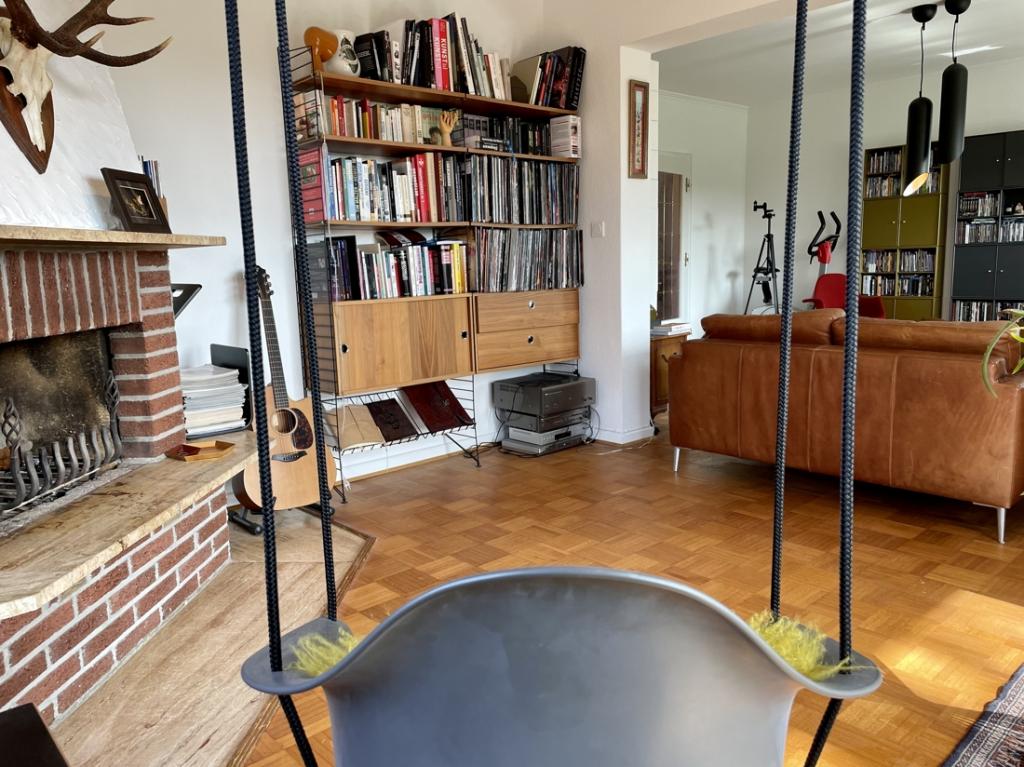 EG Blick ins Wohnzimmer aus der Kaminecke