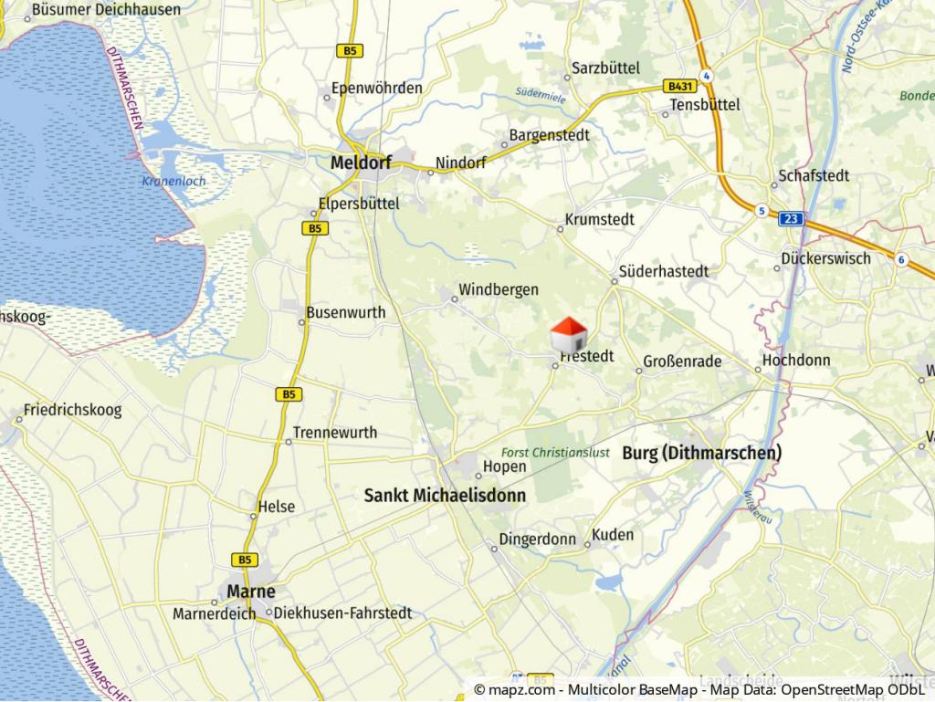 Kartenausschnitt