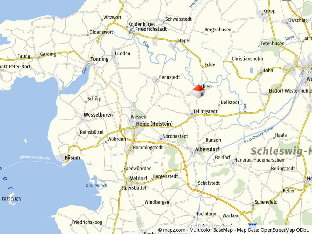 Kartenausschnitt