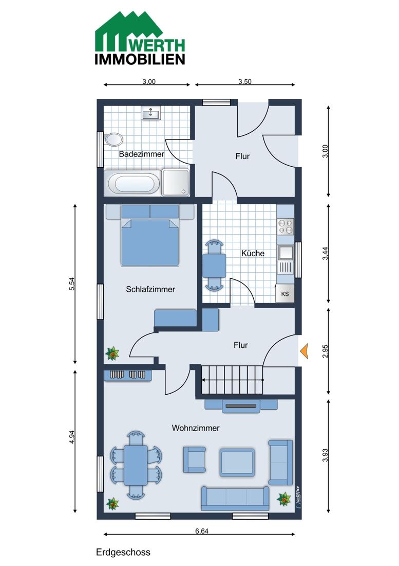 Grundriss Erdgeschoss