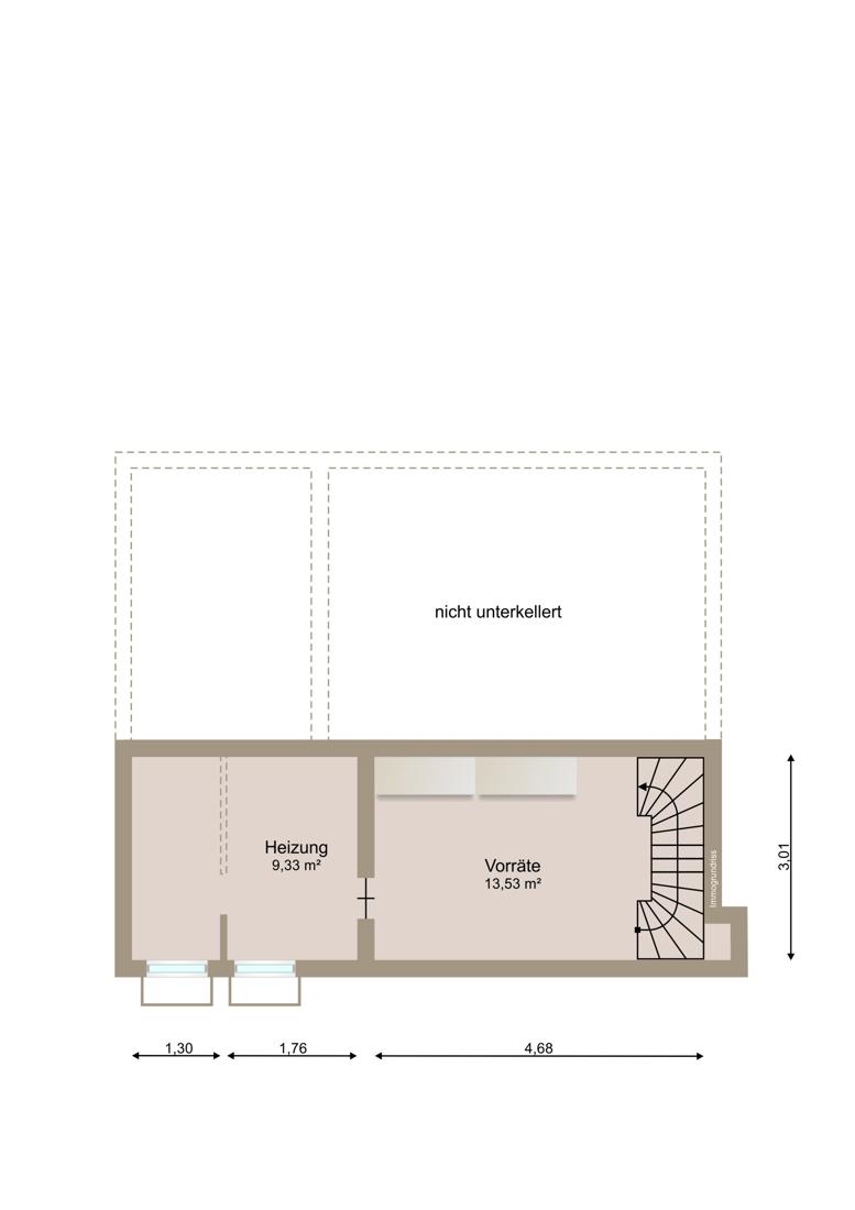 Grundriss Keller