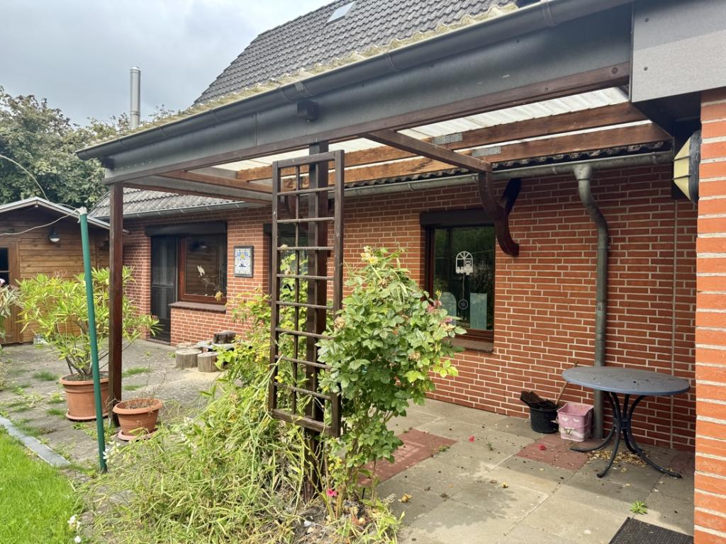 Überdachte Terrasse