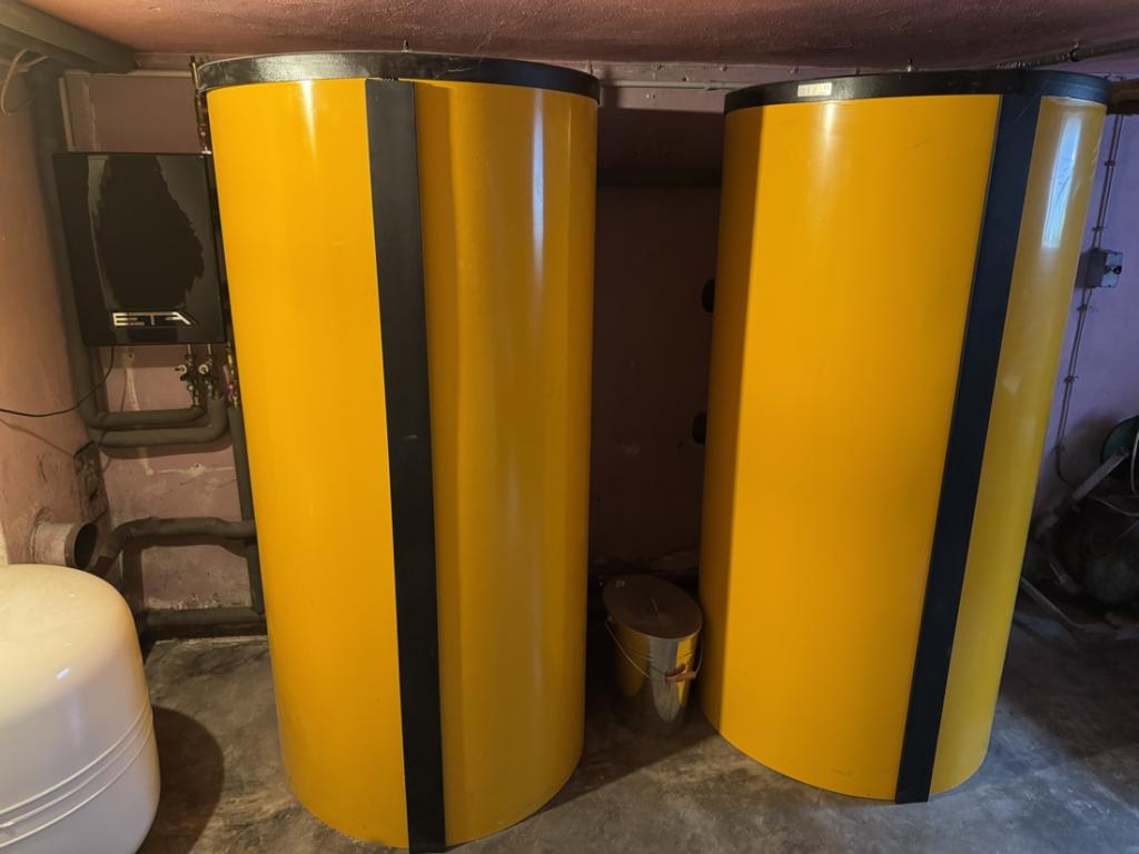 Pufferspeicher Kellerraum 3