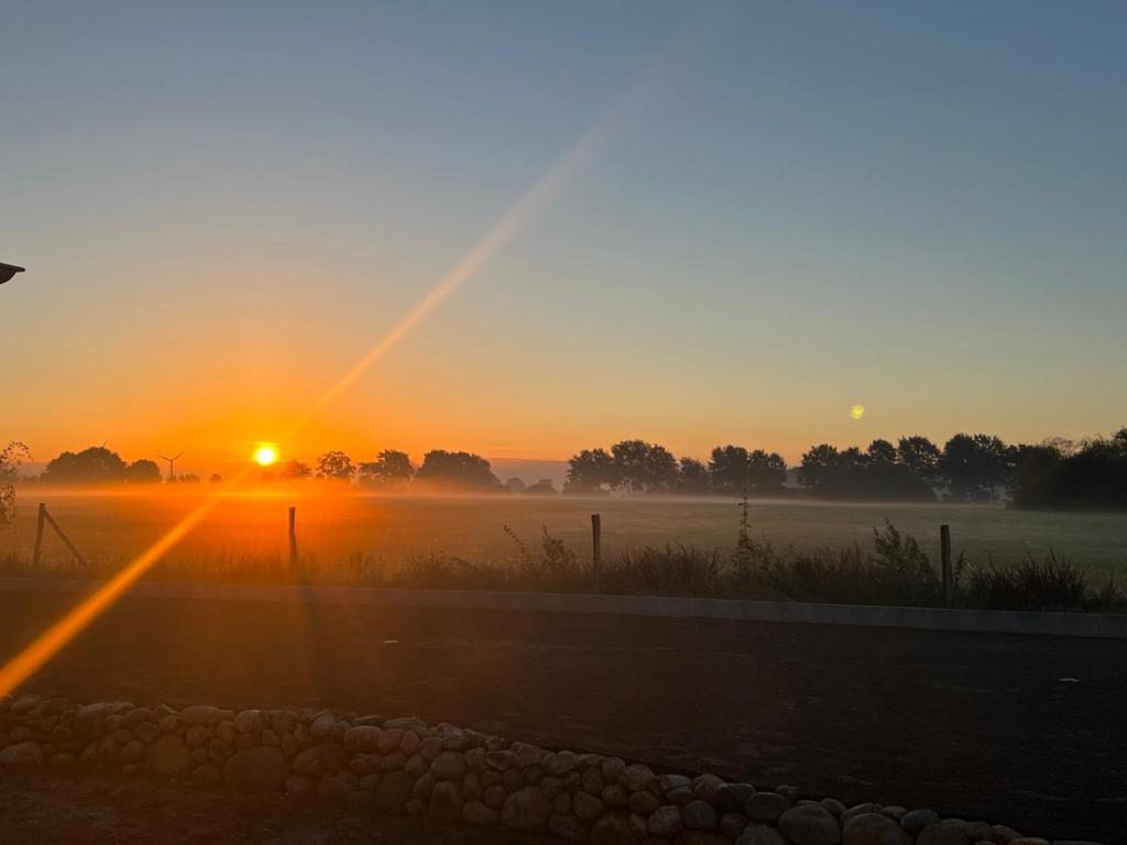 Blick auf den Sonnenaufgang
