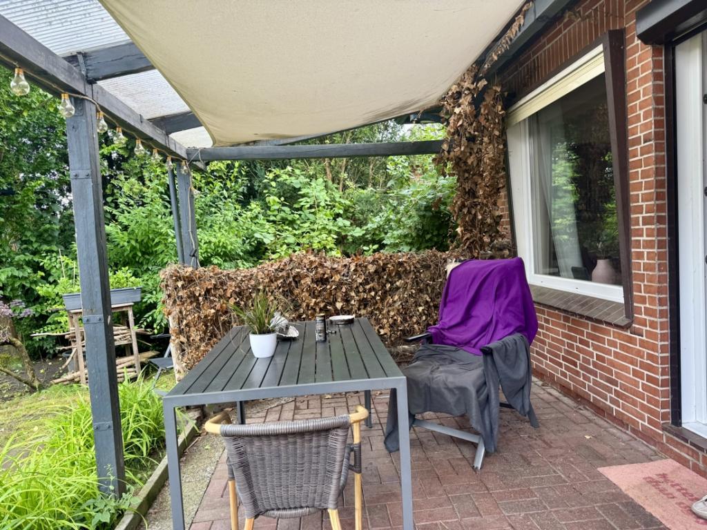 Überdachte Terrasse