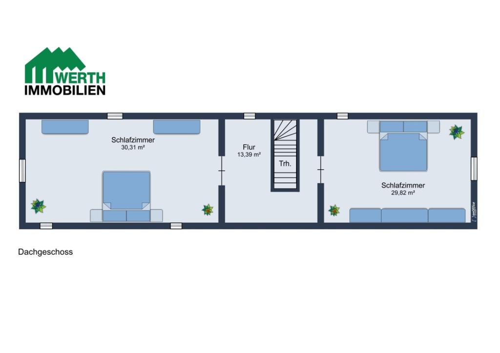 Grundriss Dachgeschoss