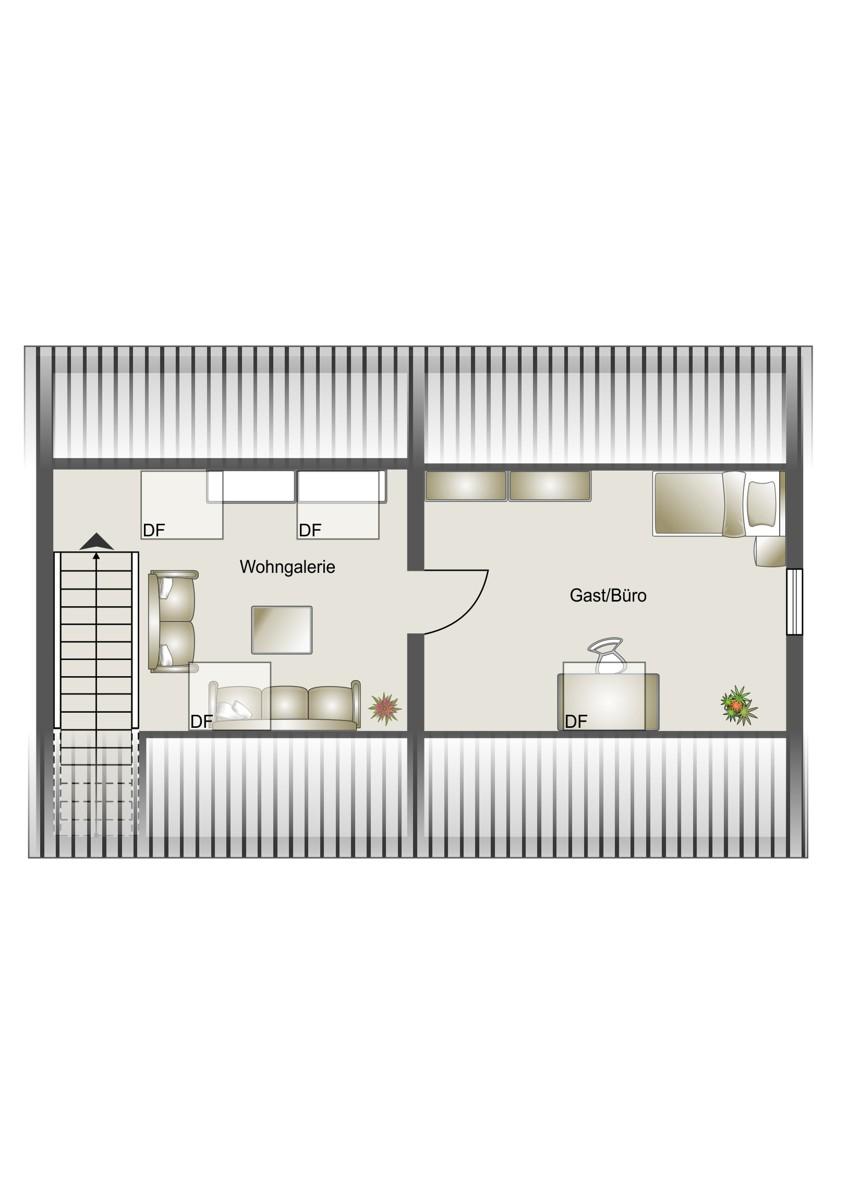 Grundriss Ebene 2